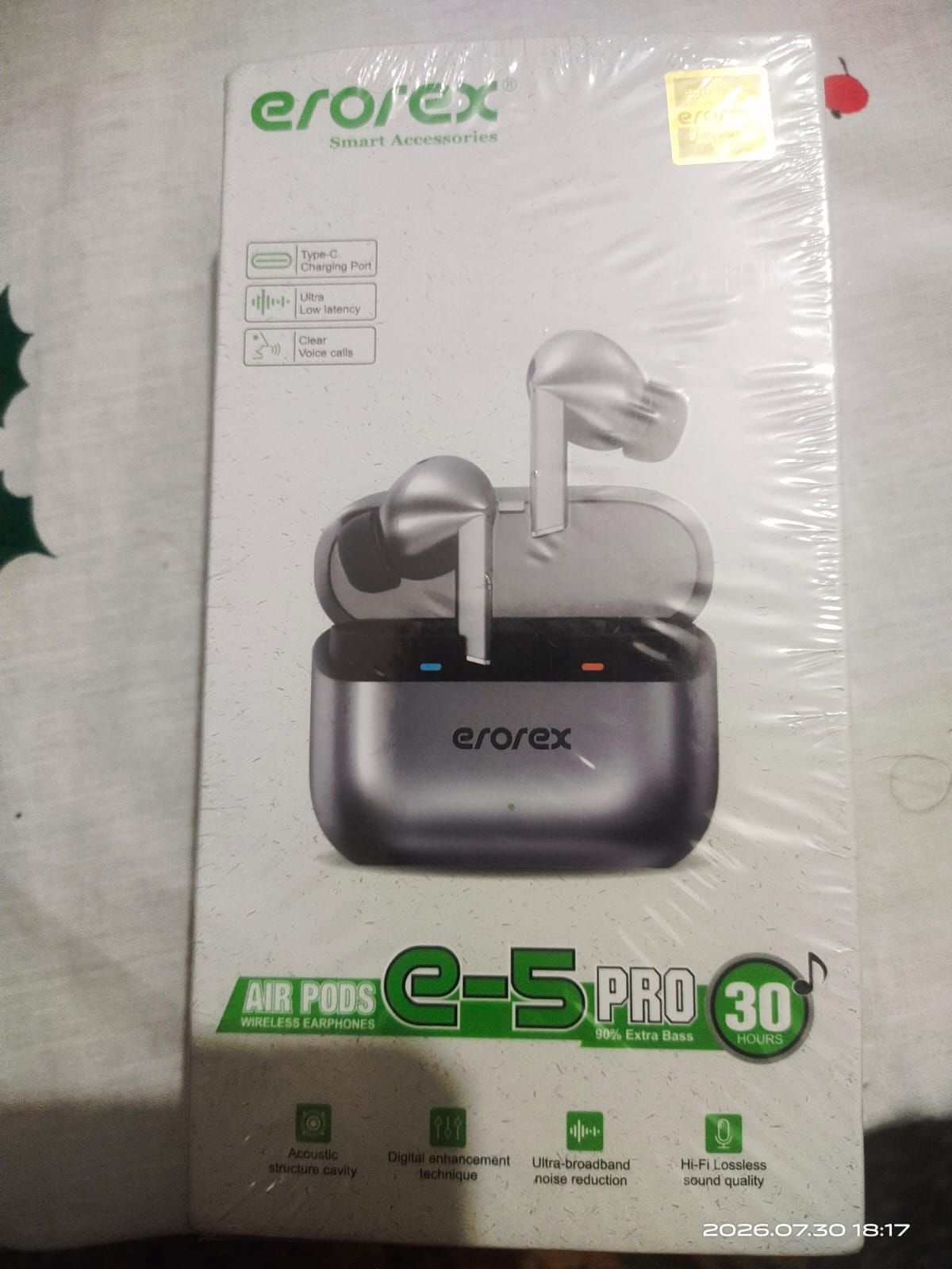 AirPods E-5 Pro TWS Wireless Bluetooth