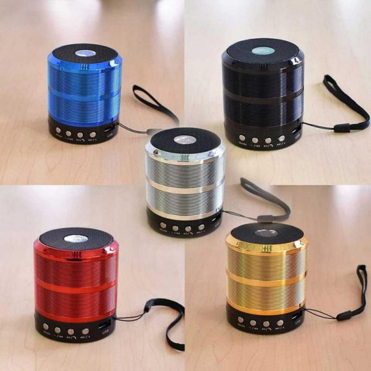 WS 887 Mini Portable Bluetooth Speaker