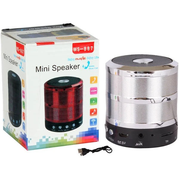 WS 887 Mini Portable Bluetooth Speaker