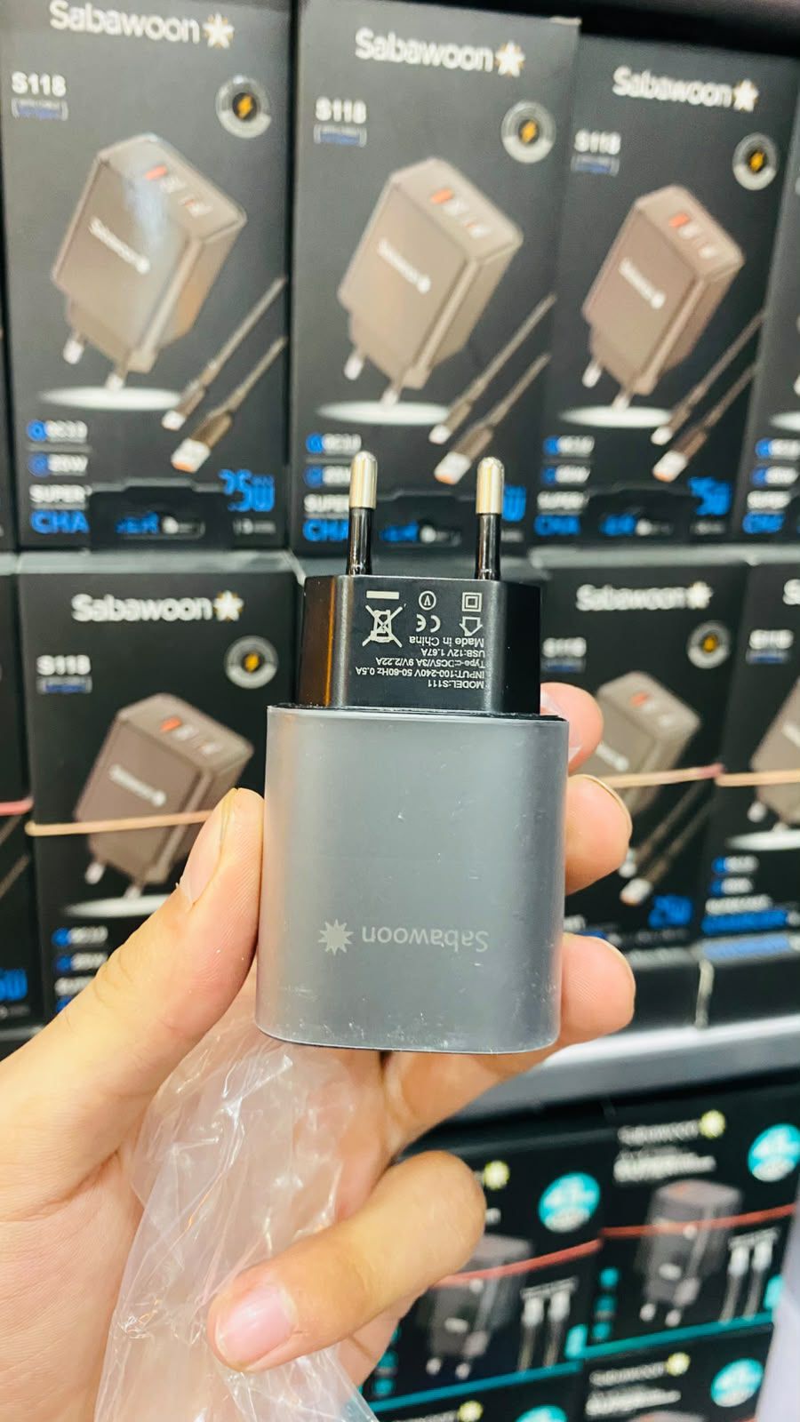 Sabawoon S131 45W GaN Super Fast Charger with Cable