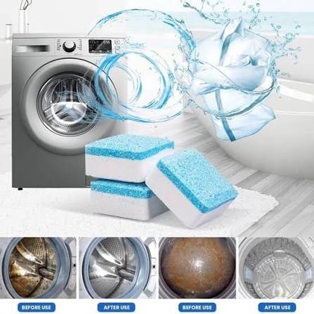 China Washing Machine Cleaning Tablets | Original Tablets for Washing Machine Cleaning (12pcs Box)