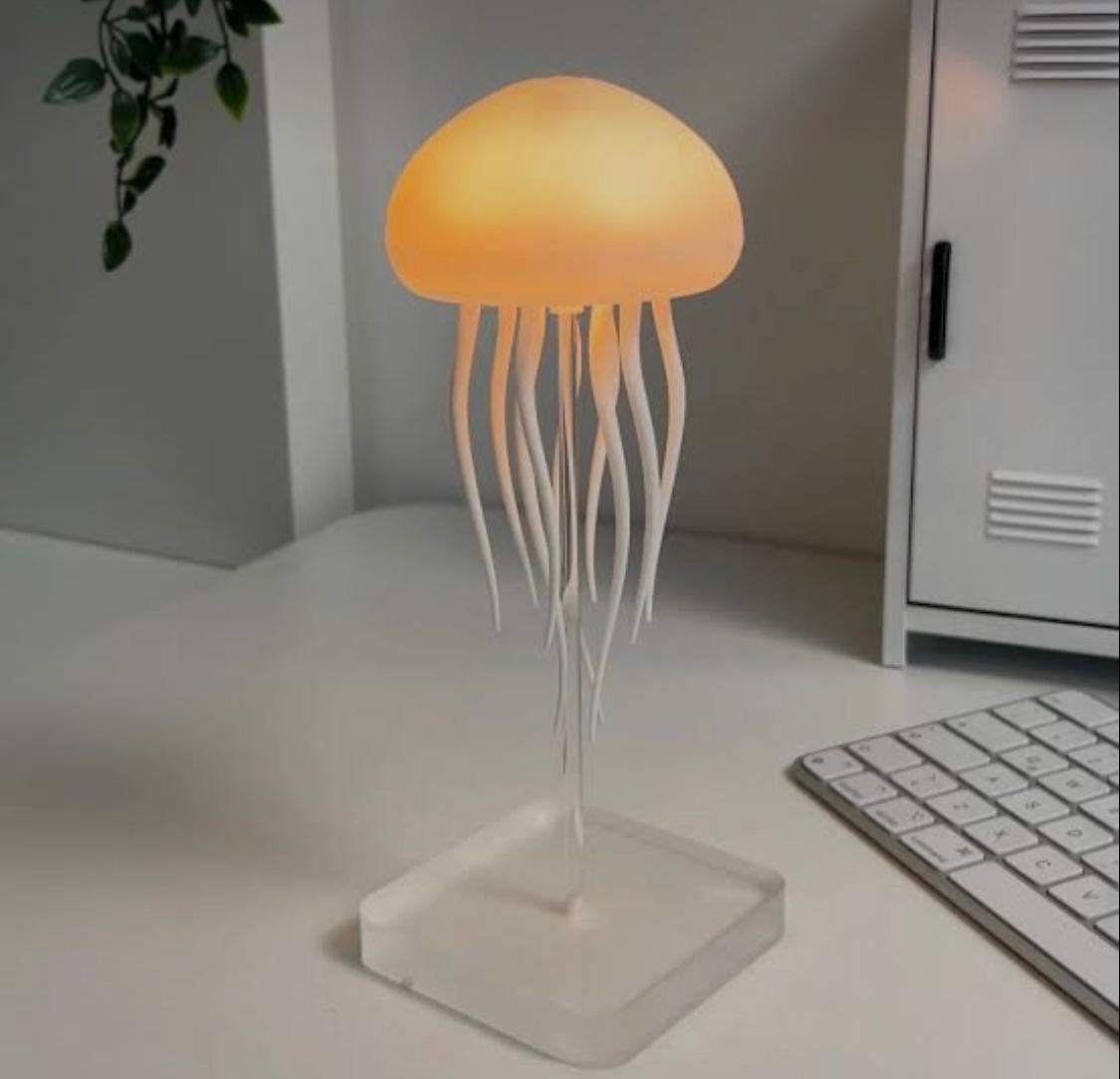 Jelly Fish Lamp Table Lamp Room Decoration Music sync light Sleeping Light Kids Light Home Decoration Light Room Light RGB Light
