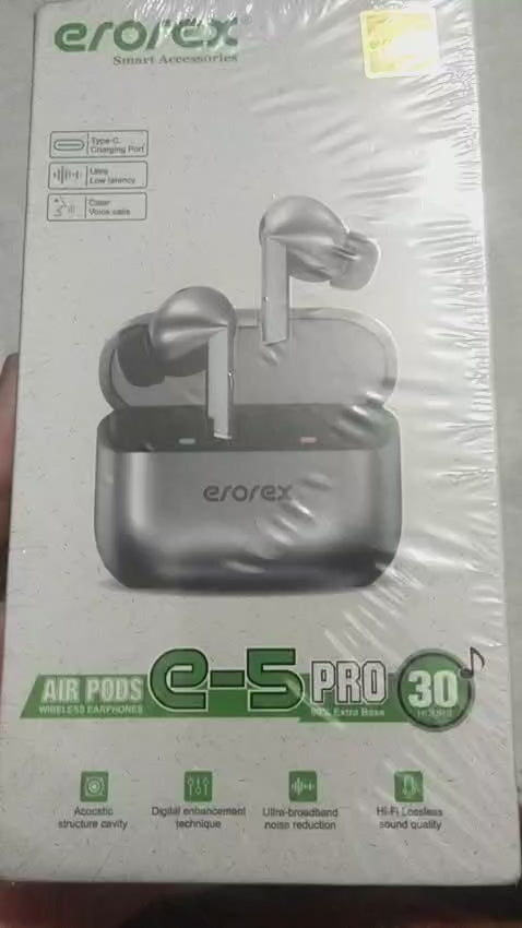 AirPods E-5 Pro TWS Wireless Bluetooth